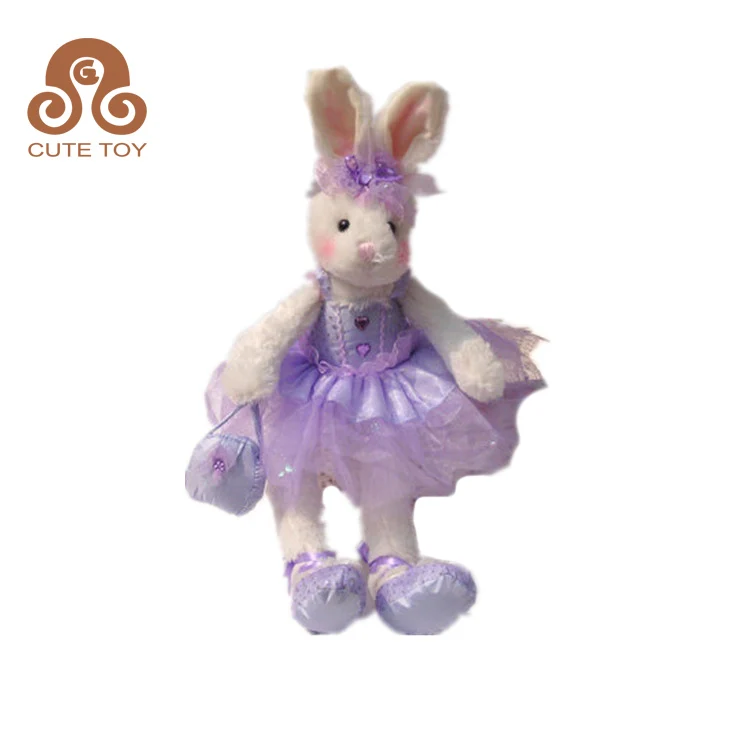 ballerina rabbit soft toy