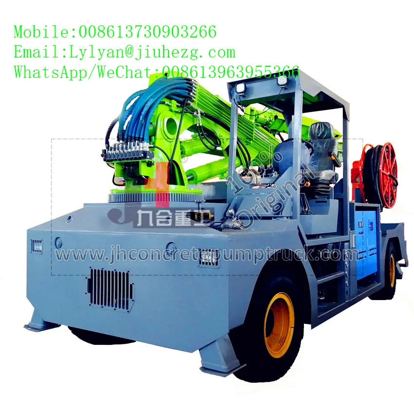 
Real Factory supply 30m3/h wet shotcrete machine concrete spraying truck for constructions 