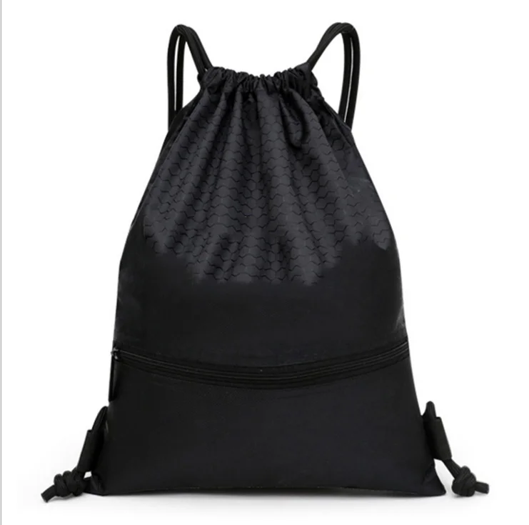 

Small Quantity Cheap Price Polyester Printing Pull String Bag Drawstring Backpack Bag