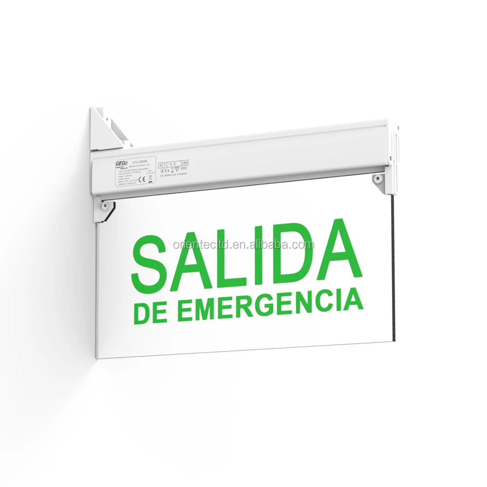 
OT-E805S Hot in Argentina led Exit sign 