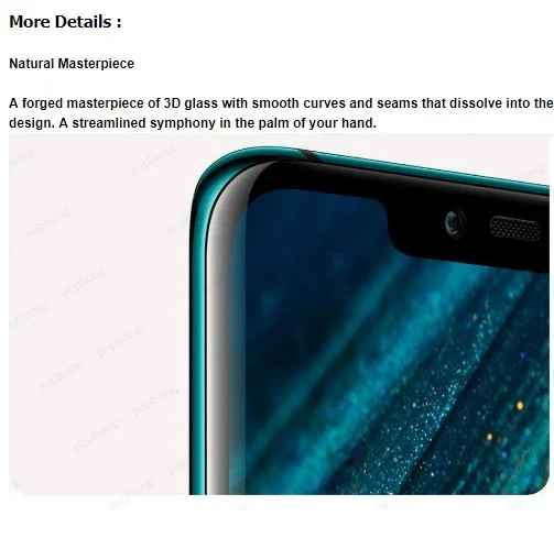MaiJin Custodia per Huawei Honor 20 PRO (6,26 Pollici) Morbido TPU Cover Cristallo di Rocca Trasparente Anti Scivolo Protezione Posteriore Cover