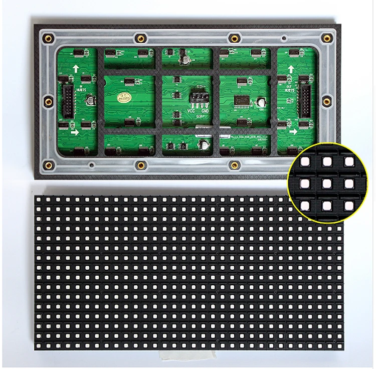 Led ao ar Alta Qualidade Outdoor Instalação Fixa Digital Full Color p8 Smd3535 Display Livre à Prova d' Água Levou Sinal 6 Módulos de LED