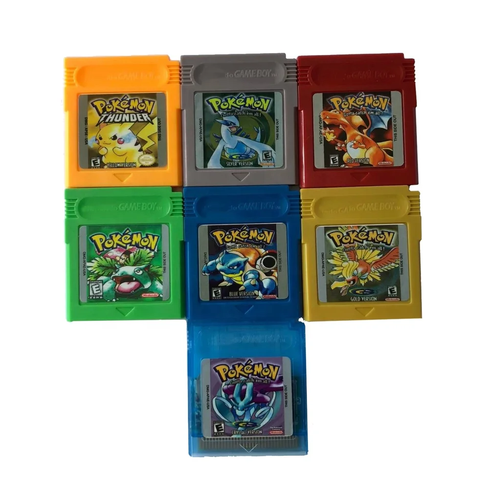 Retro Video Games for Poke-mon for GBC game cartriage