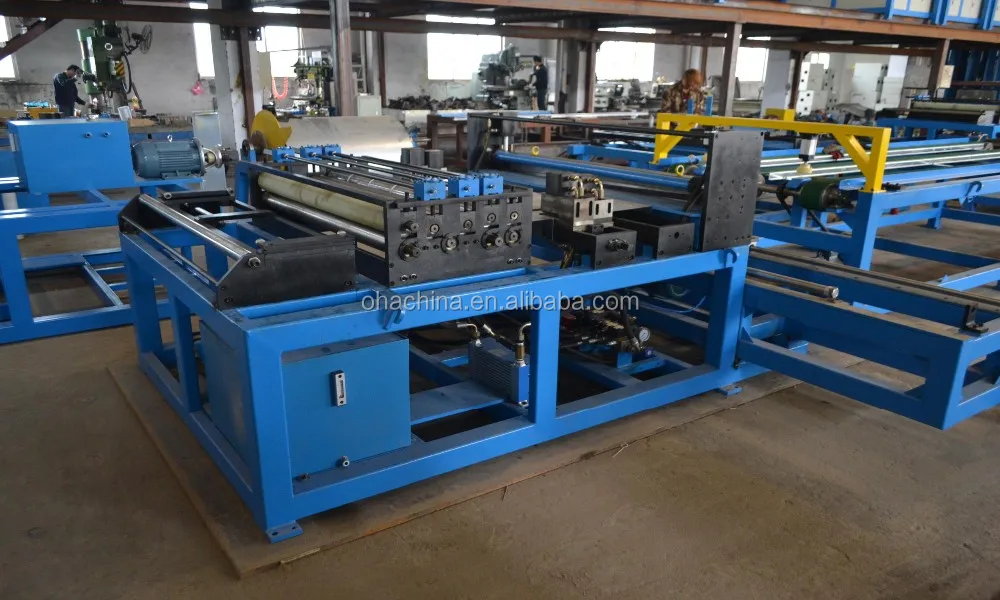 Professional Automatic Square Air Duct Production Line ...