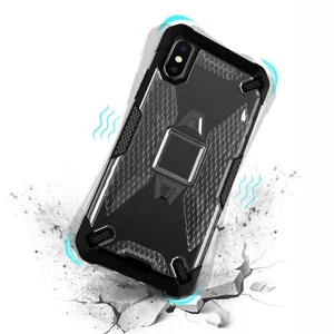 Anti Drop Hybrid Armour phone case Shockproof Bumper Protection Mobile Back Cover Cell Phone Case For iPhone X 8 Plus XR