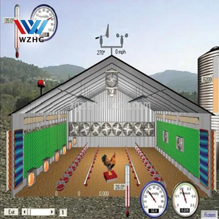
2020 NEW DESIGN Automatic poultry farm shed prefab chicken farm building house for garden 