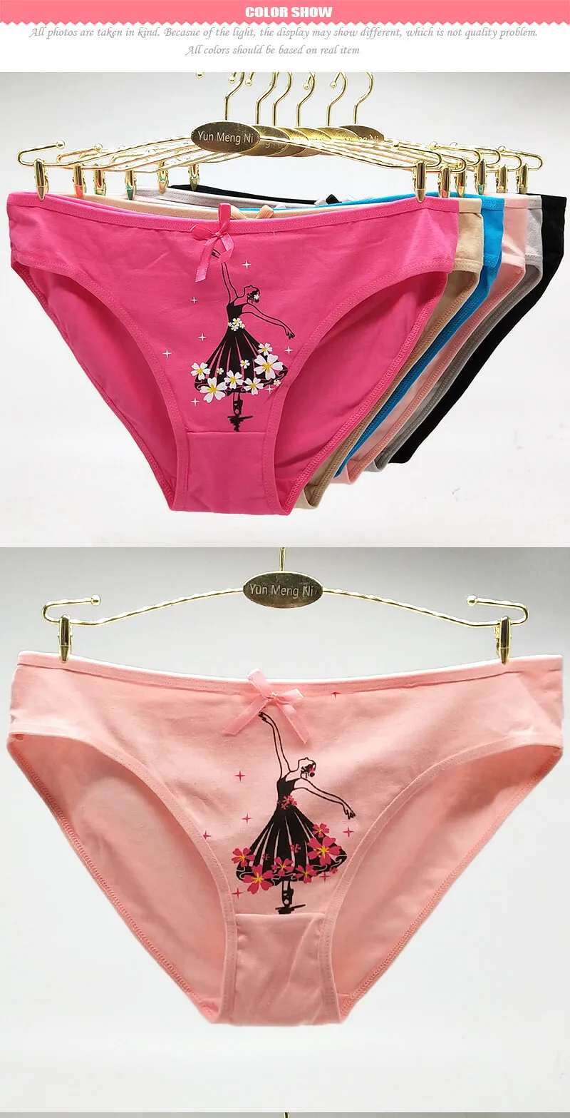 Yun Meng Ni Sexy Underwear Cute Printed Ladys Briefs Cotton Womens Panties Buy Yun Meng Ni 3990