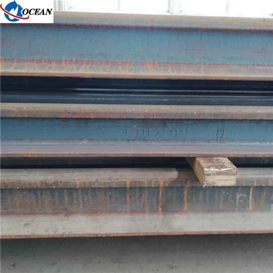
China TB/T 2344-2012 U71Mn Heavy Steel Rail P43 