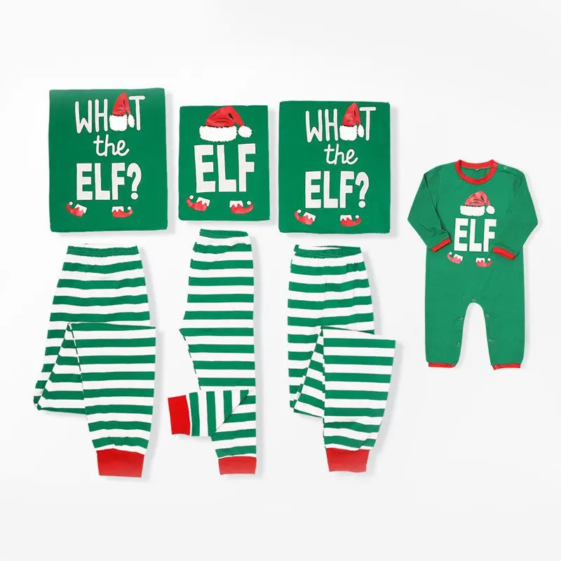 

NEW Striped Matching Family Christmas Pajamas