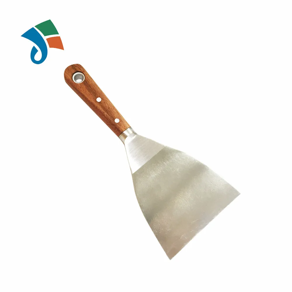 rosewood sapele wooden handle stainless steel scraper putty