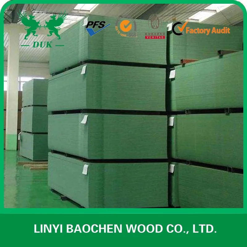 Green Colour Waterproof Medium Density Fiberboard ( Mdf Board ) Buy
