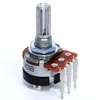 16mm Shaft WH148 Carbon potentiometer with push push switch