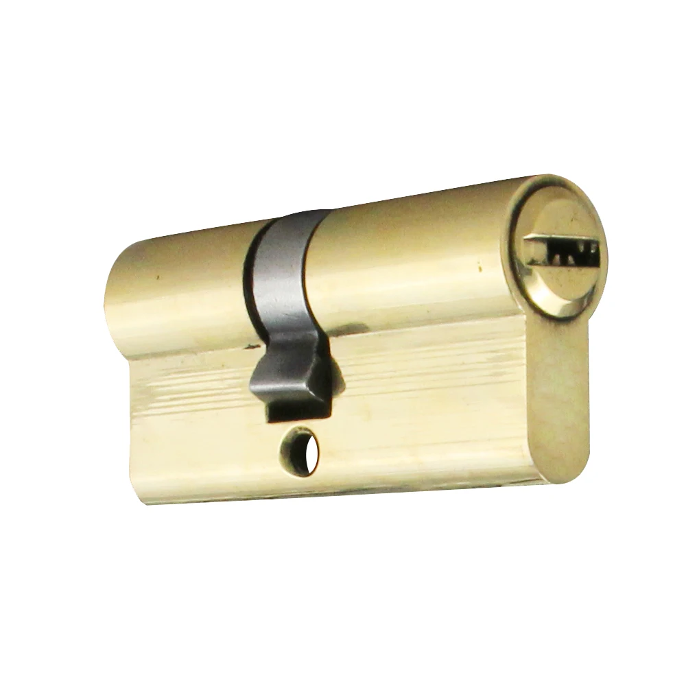 
70mm euro profile brass lock cylinder 