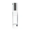 Empty Airless Bottle Cosmetic Plastic Pump Treatment Container Travel Silver 50ml