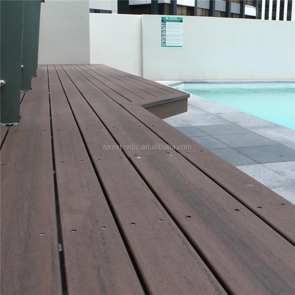 Wpc Garden Swimming Pool Composite Wood Wood Star Laminate Floor