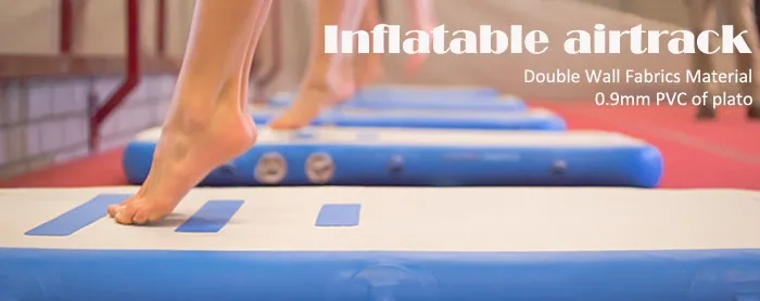 40 feet dancing bouncing mat inflatable gymnastic air track