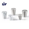 HJY Polished Chrome Satin Nickel Mini Cylinder Cabinet Drawer Hardware Knobs Kitchen Cupboard Pulls