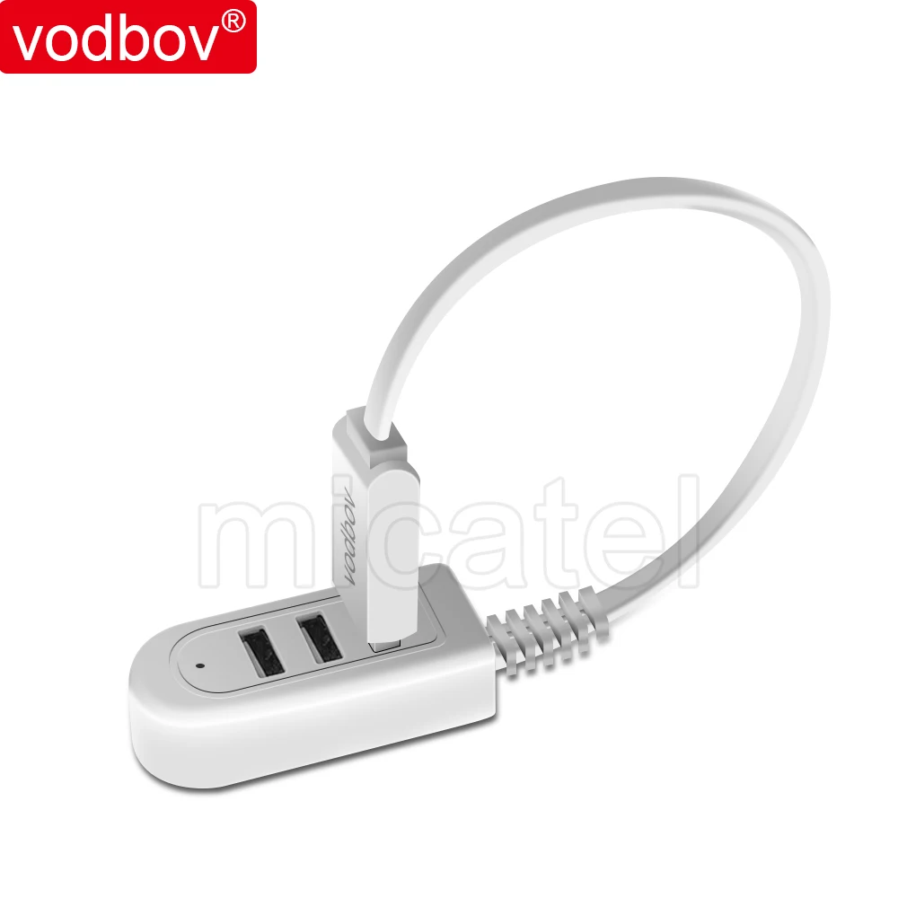 vodbov 2019 New  laptop adapter usb 3 ports data transfer power strip fast charging cable 2.0 Gigabit usb hub