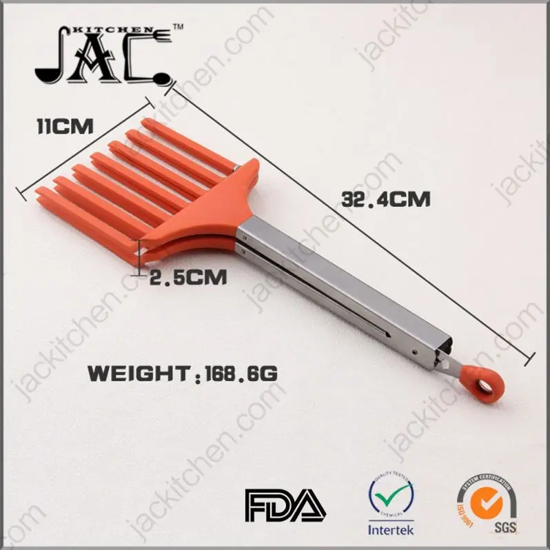 Custom Stainless Steel Pp Metal Food Tongs
