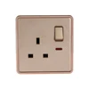 Universal Wall Multi-Function Plug 13A Single Power Moddular Switch 3 Pin Electric Socket