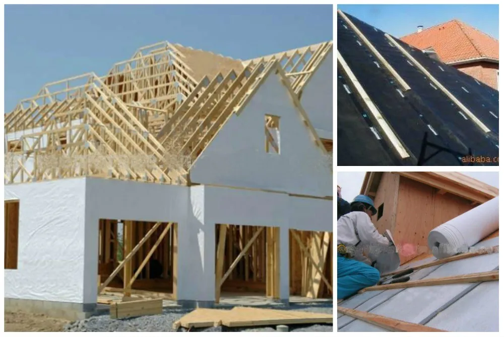 Watwrproof Materials Roofing Membranes Like Tyvek Vapor Barrier/wind
