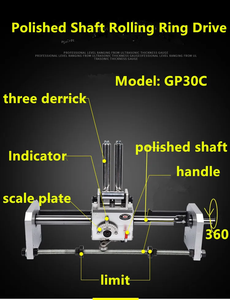 Hot Sale High Precision Rolling Ring Drive Traverse Drive Unit Gp20