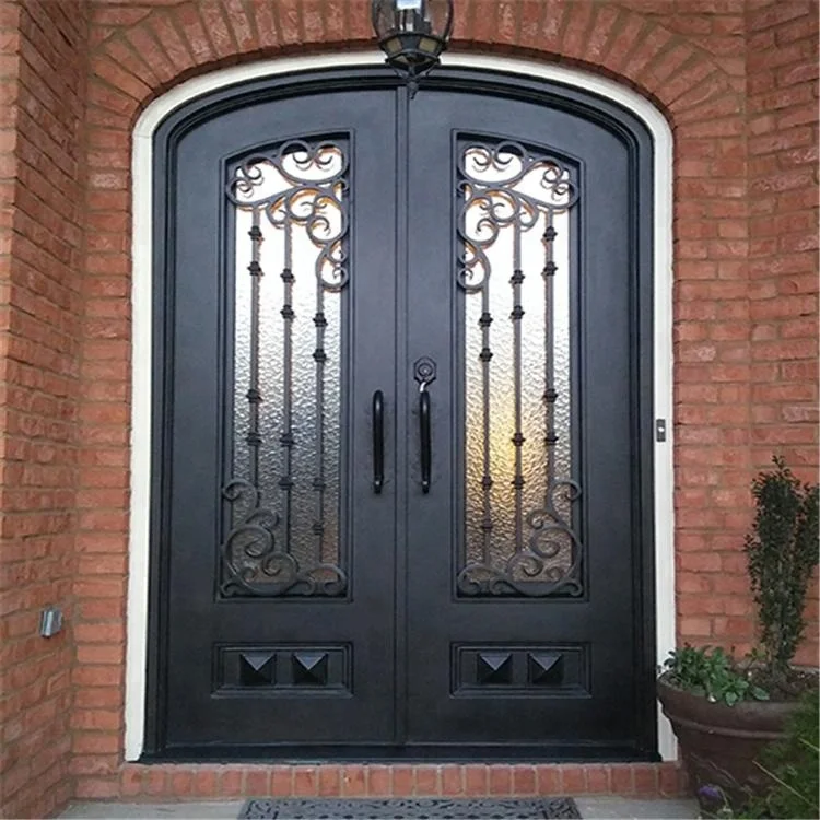 Chinese Products European Style Exterior Entry Iron Security Doors