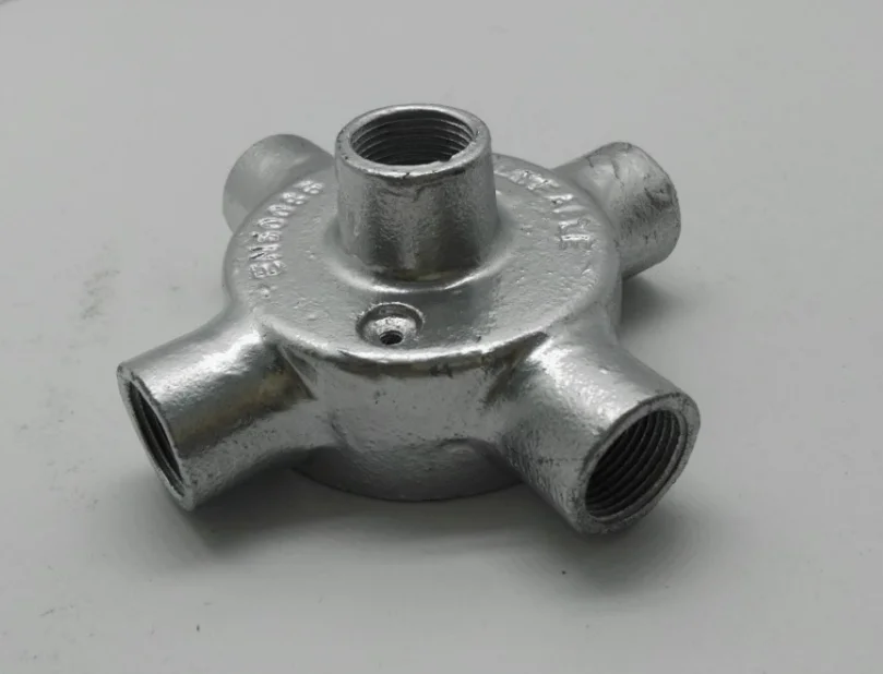 0.2/pcs 20mm 5 Ways Hot Galvanized Malleable Iron Conduit Box Buy