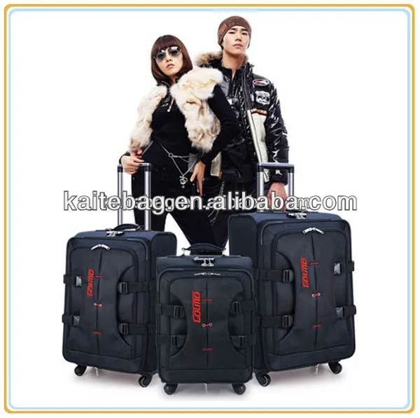 retractable wheels luggage