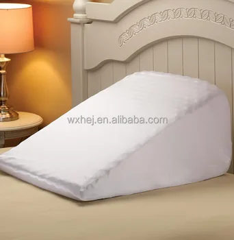 Poly Cotton Washable Replacement Cover For Memory Foam Bed Wedge