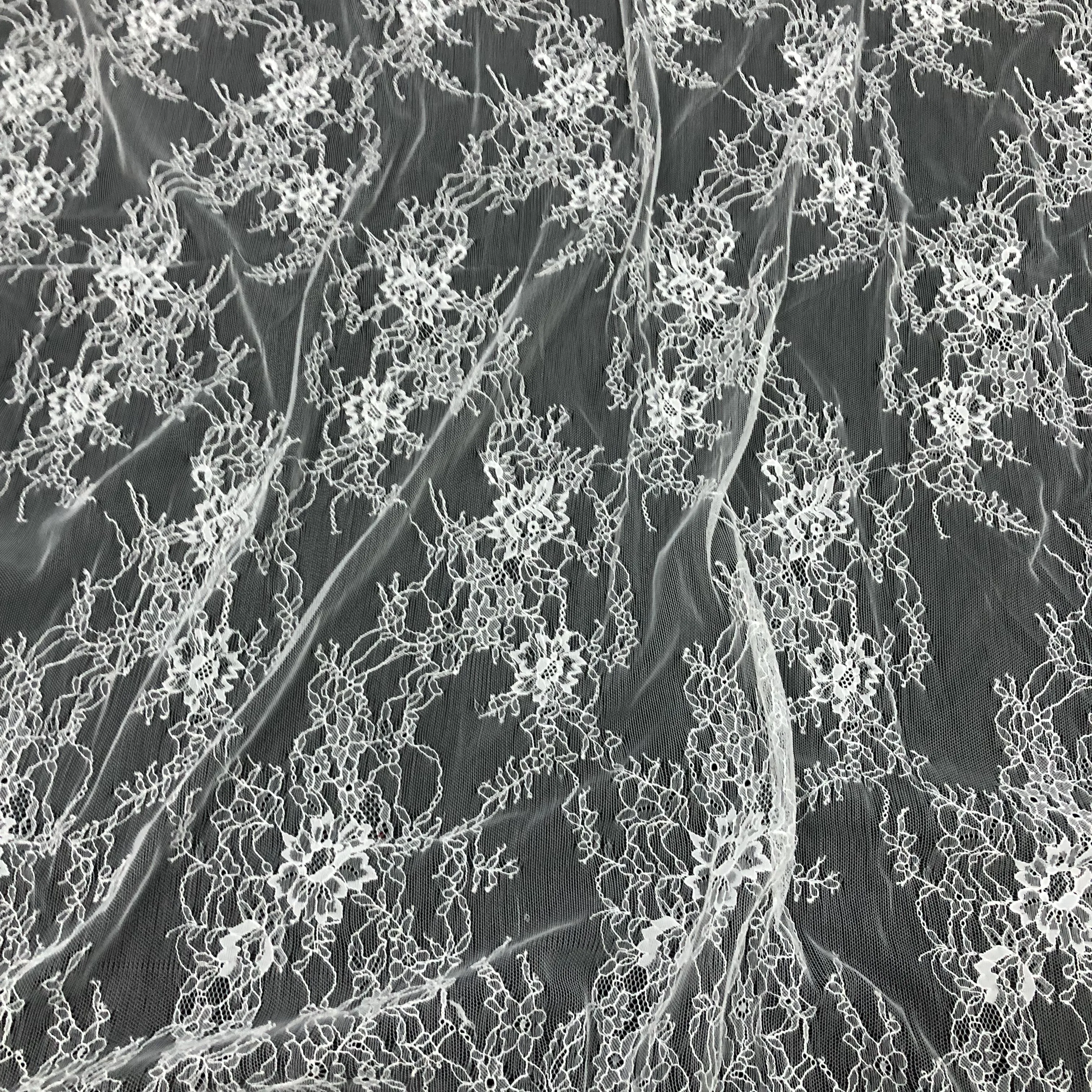 

Bridal french lace fabric sugar veil lace for american wedding