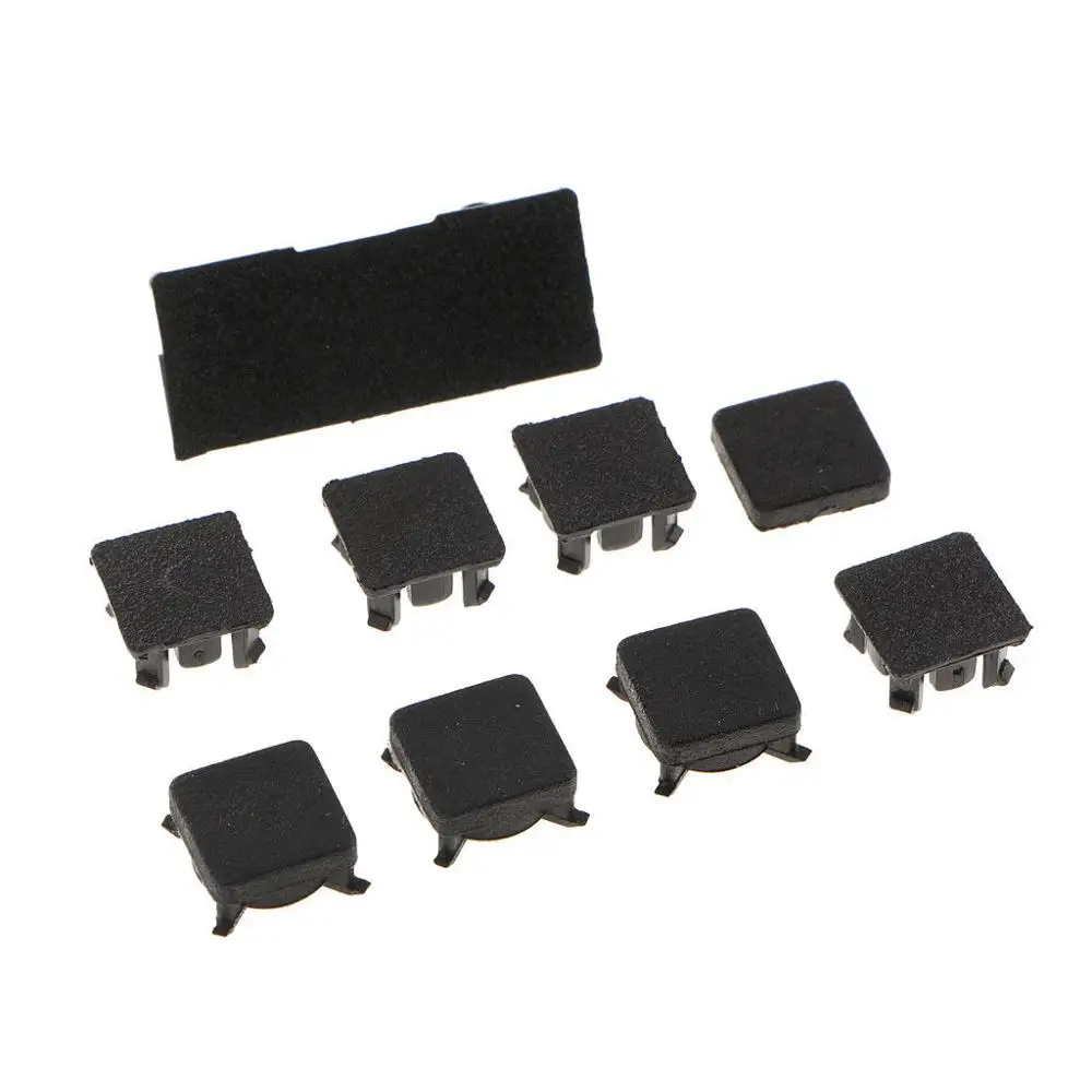 

For PS3 Screws Cover & Feet for PS3 Slim Console Screw Covers Replacement, Black