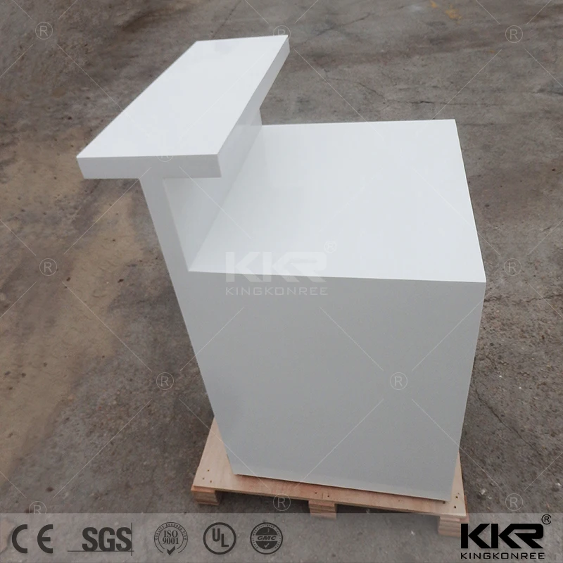 China Supplier Pure White Kitchen Solid Surface Artificial Quartz