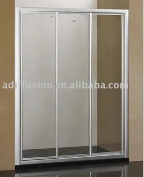 Triple Lingage Sliding Shower Screen Buy Triple Lingage Sliding Shower Screen 3 Panel Shower Door Tripe Shower Screen Product On Alibaba Com