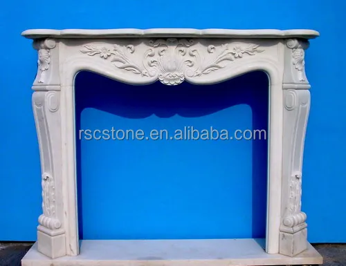 French Style White Marble Fireplace Mental For Sale Buy Marble