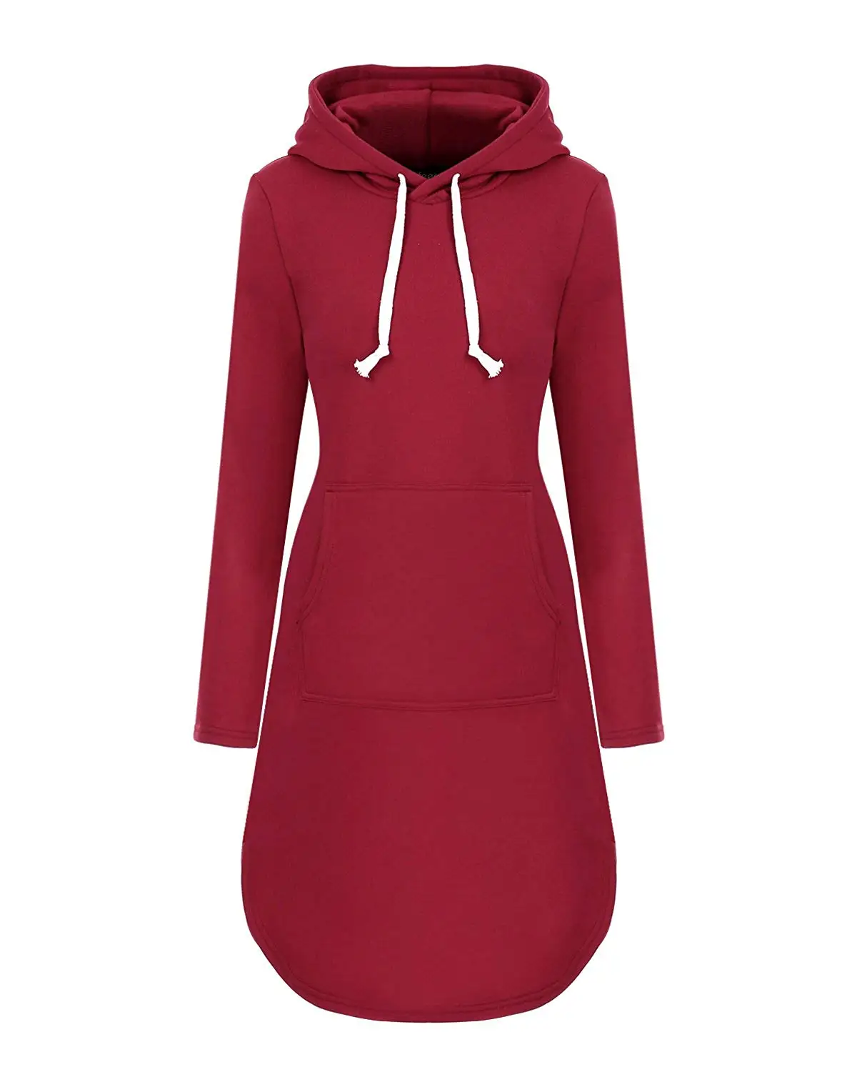 hoodie dress knee length