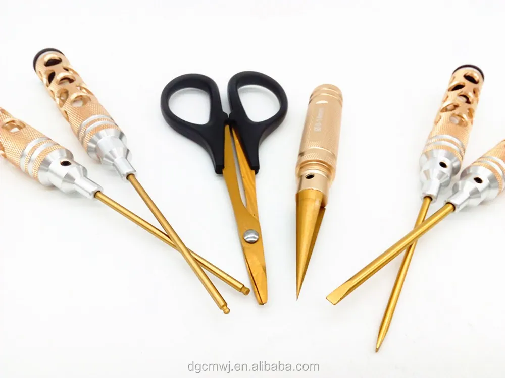 14 Pcshex Screwdriver Rc Tools And Hex Nut Reamer For Handle