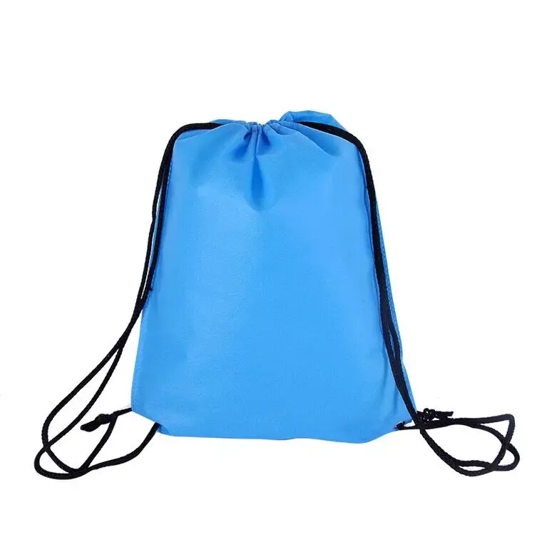 

Colorful tote bags pp non woven drawstring backpack bolsas reutilizables, Can be customized