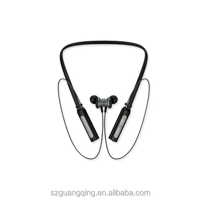 

Excellent Sound Effect Bluetooth Wireless Neckband Magnetic Earphones