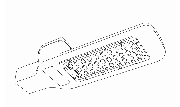 Factory Direct Sale Energy saving Gray housing 30W SMD Led Street Light