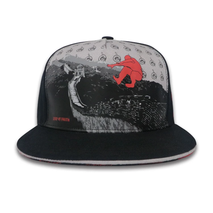 Custom Wholesale Embroidery Design Snapback Caps And Hats Fitted