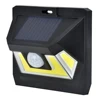 IHUA Portable Outdoor Wide Lighting Area 270 Degrees Rechargeable Waterproof PIR COB LED Wall Solar Sensor Light
