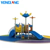 YL-X136 Plastic Structures Small Yards Outdoor Play Set