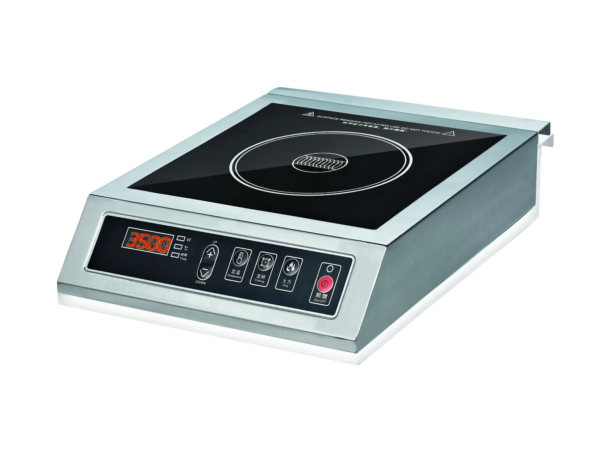 2018 Usa Hot Sell Stainless Steel Housing Electric Commercial Induction