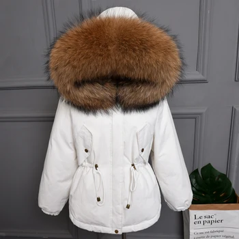 womens faux fur hooded coat