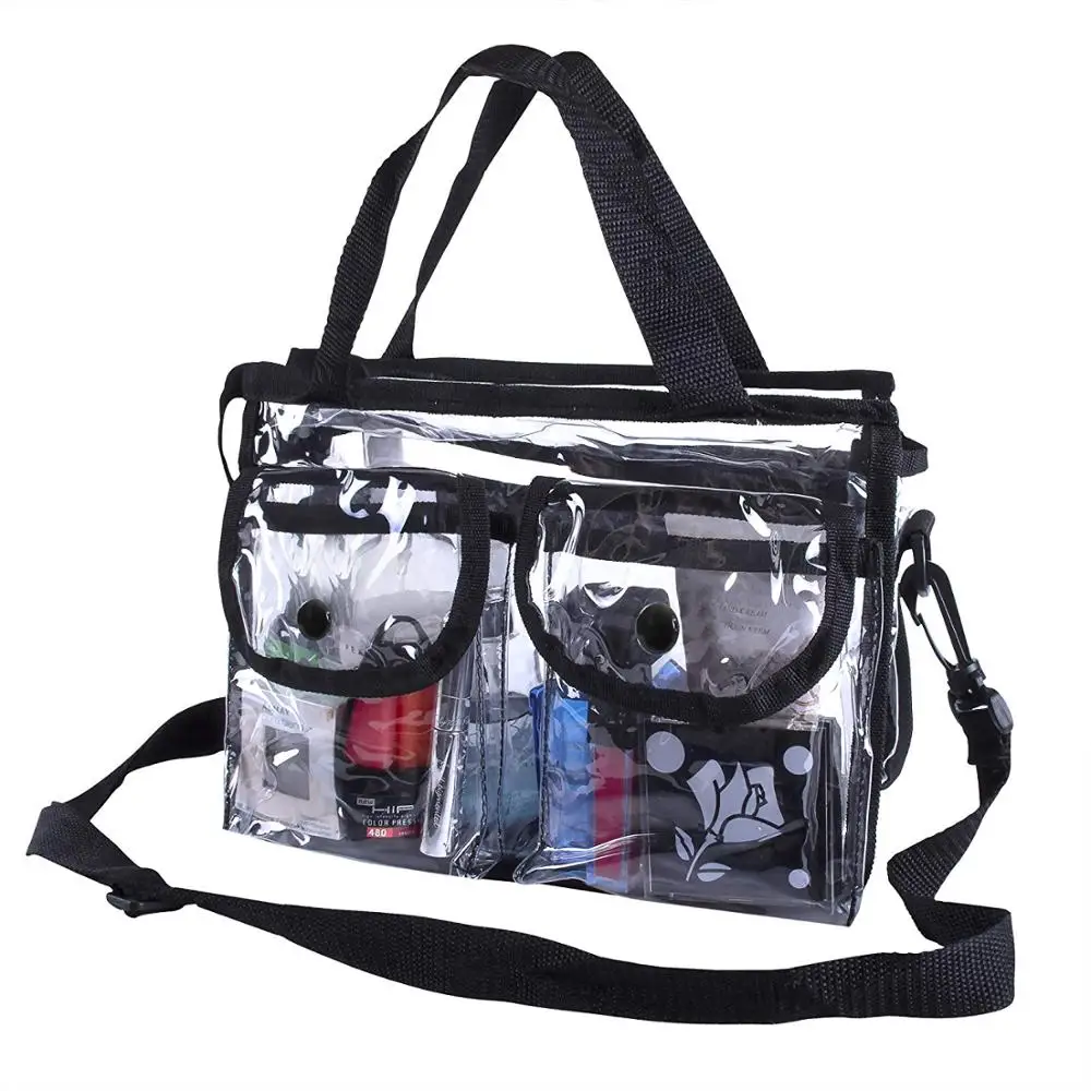 

HOMEIN Clear Waterproof Pvc Makeup Organizer Cosmetic Bags for Travel