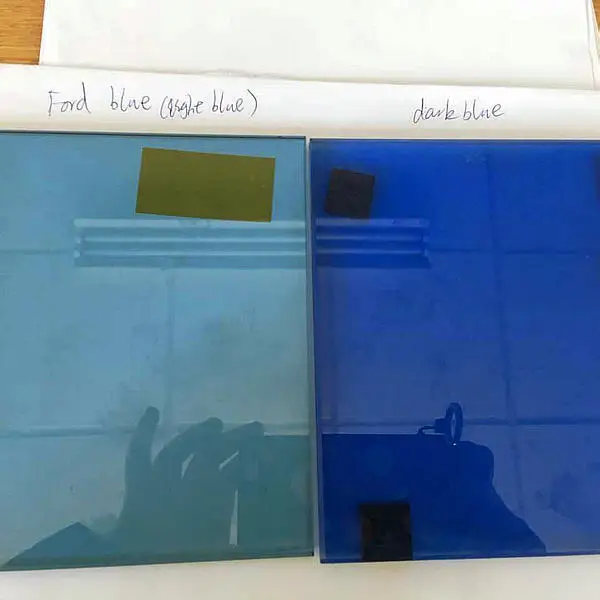 blue glass