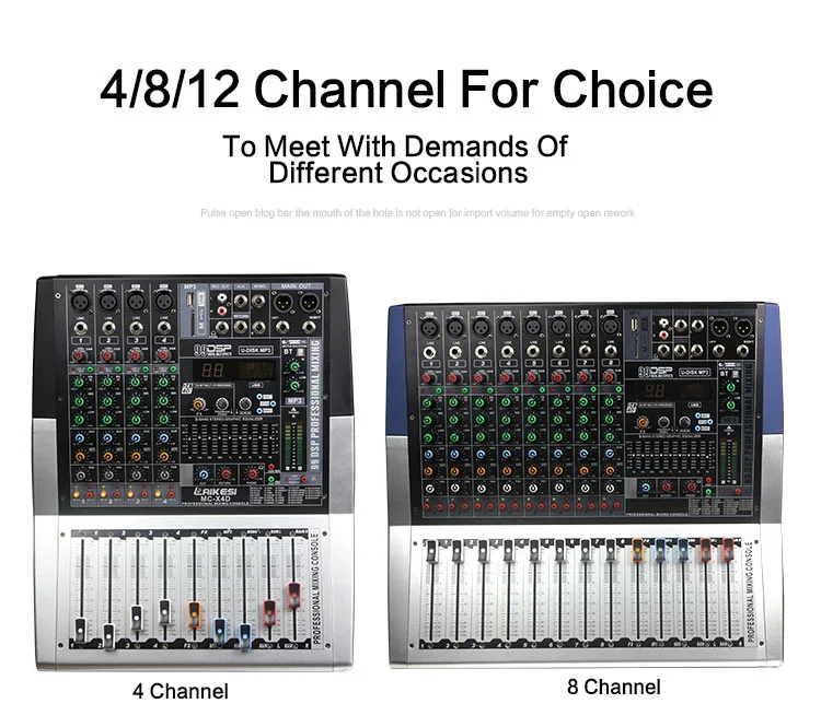 Amplificador mezclador de karaoke de alta calidad amplificador mezclador profesional