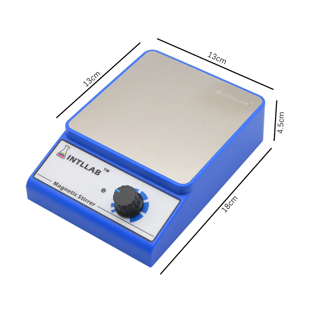 
INTLLAB Magnetic Stirrer Laboratory Magnetic Mixer with Stir Bar 3000 rpm Max Stirring Capacity: 3000ml 