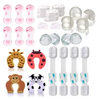 

Customized Baby safety locks set infant childproofing safety protection set